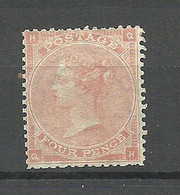 GREAT BRITAIN 1865 Michel 24 (*) Queen Victoria Mint No Gum/ohne Gummi - Ongebruikt