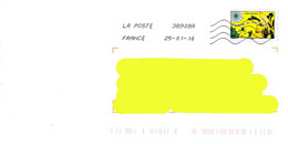 Delcampe - France 2016, Spider / Araignée / Moon / Lune On A Circulated Cover. - Araignées