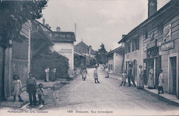 Crassier VD, Rue Principale Animée, Boucherie Et Epicerie (1350) - Crassier