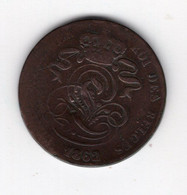 14 - LEOPOLD Ier - 2 Centimes 1862 ---* M 110* - 2 Cents