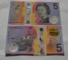 Australia - 5 Dollars 2016 Polymer Booklet (series BE ) UNC. - 2005-... (polymer Notes)