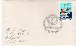 Australia PM 811 1981 Pt Augusta Yacht Club Centenary, Pictorial Postmark - Marcophilie