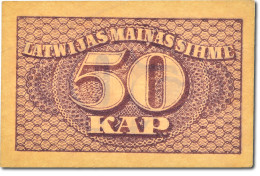 Billet, Latvia, 50 Kapeikas, NEUF - Lettonia