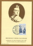 ANDELOT (52) :  " BRUNEHAUT, REINE D'AUSTRALIE - Le Traité "  (1987) - Andelot Blancheville