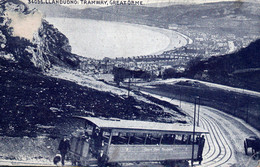 Llandudno (Walles, Caernarvonshire) - Tramway, Great Orme - Wedgwood Series N° 34096 - Caernarvonshire