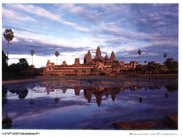 (JJ 10) Cambodia - Temples (2 Postcards) - Otros & Sin Clasificación