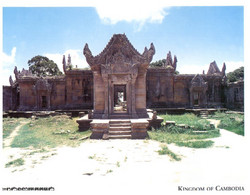 (JJ 10) Cambodia - Temples (2 Postcards) - Otros & Sin Clasificación