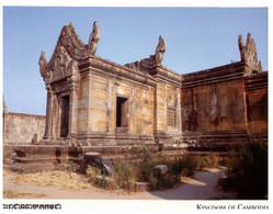 (JJ 10) Cambodia - Temples (2 Postcards) - Otros & Sin Clasificación