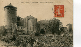 - 67-BAS RHIN-        Vallée De L'Orbiel- CONQUES -Chateau Des Saptes - Conques Sur Orbiel
