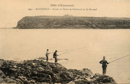 Rothéneuf * Entrée Du Havre De Rothéneuf Et Ile Besnard * Pêcheurs Pêche à La Ligne - Rotheneuf