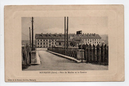 - CPA BOURGOIN (38) - Pont De Maubec Et La Caserne 1914 - Cliché De La Maison Jourdan - - Bourgoin