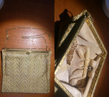 Pochette Filo Dorato Forse Anni '20 - '40 Ottime Condizioni (A) - Purses & Bags