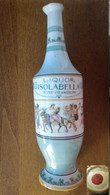Bottiglia Maiolica(?) Liquor Isolabella Post Prandium - Licor Espirituoso
