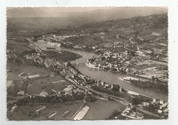 01 Ain Seyssel A Droite La Haute Savoie Au Fond Le Nouveau Barrage - Seyssel