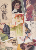 Lot 2670 De 10 CPA Femmes Women Fantaisie Déstockage Pour Revendeurs Ou Collectionneurs - 5 - 99 Postcards