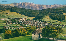 Einsiedeln Vue Générale Panorama Et Chapelle Suisse Schweiz Svizzera SZ Schwyz  Belle Litho 1939 - Einsiedeln