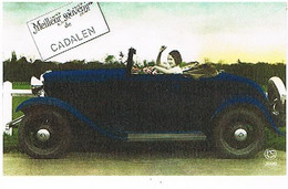 81  MEILLEUR  SOUVENIR    DE   CADALEN    CPM  TBE  VR677 - Cadalen