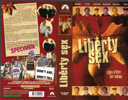 "LIBERTY SEX" -jaquette SPECIMEN Originale PARAMOUNT VHS SECAM - Commedia