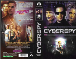 "CYBER SPY" -jaquette SPECIMEN Originale PARAMOUNT VHS SECAM -max Knight - Acción, Aventura