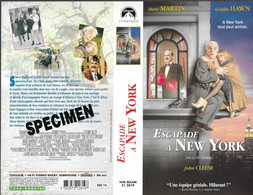 "ESCAPADE A NEW YORK" -jaquette SPECIMEN Originale PARAMOUNT VHS SECAM -the Out Of Towners - Acción, Aventura