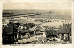 Boulogne Sur Mer * Vue Sur La Plage Et L'entrée Du Port - Boulogne Sur Mer