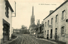 Sizun * Rue Du Bourg Du Village - Sizun