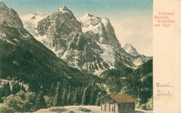 Rosenlaui Wellhorn Wetterhorn Eiger Glacier Alpes Refuge Suisse Schweiz Svizzera BE Berne Bern Carte Précurseur 1903 - BE Berne