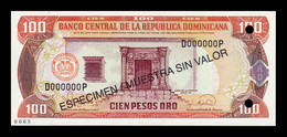 República Dominicana 100 Pesos Oro 1995 Pick 150s Specimen SC UNC - Dominicaine