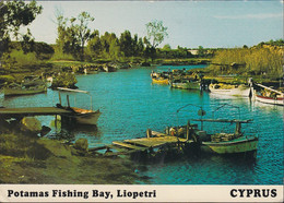 Zypern - Liopetri - Potamas Fishing Bay - 2x Nice Stamps - Chipre