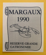 18370 - Margaux 1990 Réserve Grand Gastronomie - Humour
