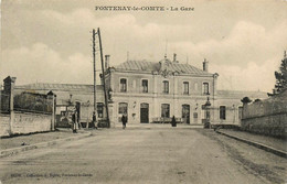 Fontenay Le Comte * Rue Et La Gare - Fontenay Le Comte