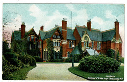 Ref 1473 - 1907 Postcard - Highbury House Birmingham - Home Of Joseph Chamberlain MP - Birmingham