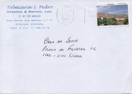 TIMBRES - STAMPS - LETTRE / LETTER - PORTUGAL - VILLAGES HISTORIQUES - HISTORICAL VILLAGES - CASTELO NOVO - Autres & Non Classés