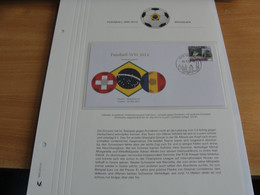 VOETBAL WK-2014, ENVELOPPE VAN HELVETIA, - 2014 – Brazil