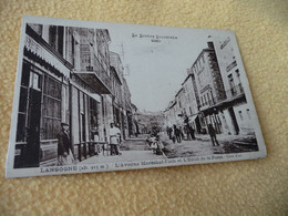 CPA 48 Lozère Langogne L'avenue Maréchal Foch - Langogne