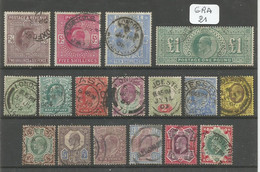 GRA YT 106 + 106a + 107 à 121 En Obl - Used Stamps
