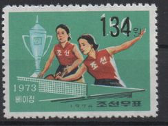 North Korea Corée Du Nord 2006 Mi. 5105 Surchargé OVERPRINT Tennis De Table Table Tennis Ping Pong Tischtennis MNH** RAR - Tenis De Mesa