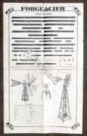 Modellismo - JEP Forgeacier - Planche 121 - Grande Eolienne - Andere & Zonder Classificatie