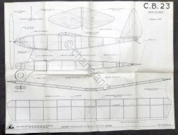 Modellismo Aereo - Tavola Modello - C.B. Avion De Debut - Aviones & Helicópteros