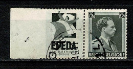 Belg. 1938/39 OBP/COB PU 100 Epeda  Witte Rand / Bord Blanc / Gest./obl. - Oblitérés