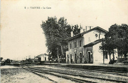 Vaivre * La Gare * Ligne Chemin De Fer De Haute Saône - Andere & Zonder Classificatie