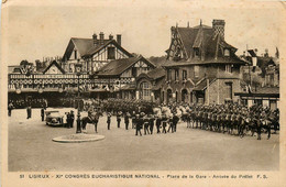 Lisieux * Congrès Eucharistique National * Place De La Gare * Arrivée Du Préfet - Lisieux