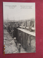 CPA - Beuvraignes - Tranchées De 1re Ligne Avec Fils De Fer Barbelés - La Guerre De 1914-1915 - Beuvraignes