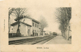 Seveux * La Gare * Ligne Chemin De Fer De Haute Saône - Autres & Non Classés