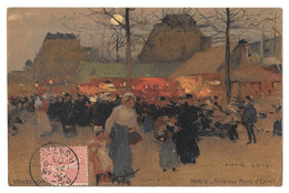 CPA..  ILLUSTR..  LOIR LUIGI... VUE DE PARIS ..1906..FOIRE AUX PAINS D'EPICES TBE SCAN - Loir