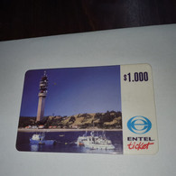 Chile-entel Ticket-(1)-($1.000)-(950-677-316-055)-(30/11/1999)-used Card+1card Prepiad Free - Chili