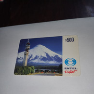 Chile-entel Ticket-(2)-($500)-(940-157-482-113)-(30/6/1999)-used Card+1card Prepiad Free - Chile