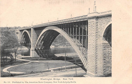 ETATS-UNIS - NEW YORK - Washington Brigde - Pont - Bridges & Tunnels