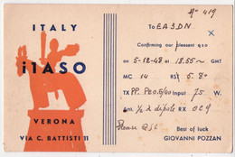 8442 - Italy - I1ASO - Verona - 1948 - - Altri & Non Classificati