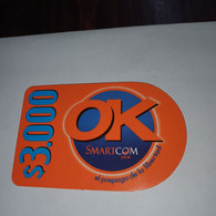 Chile-smartcom-(13)-($3.000)-(975739353268)-(not Date)-(look Outside)-used Card+1card Prepiad Free - Chile